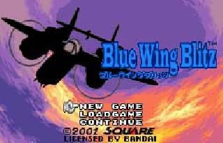 Screenshot Thumbnail / Media File 1 for Blue Wing Blitz (J) [M]